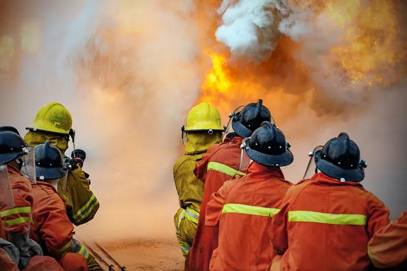 消防救援现场 消防救援现场