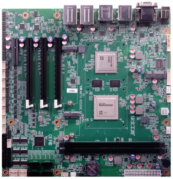 华北工控MATX-6555GC 嵌入式主板
